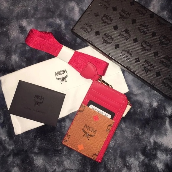 MCM Handbags - MCM visetos skyoptic card case